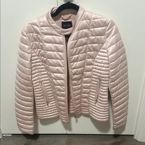 Guess Light Pink Quilted Jacket